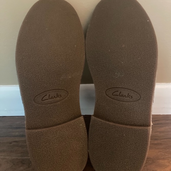 Clarks bushacre chukka boot  grey leather 8.5 mens - Picture 8 of 8